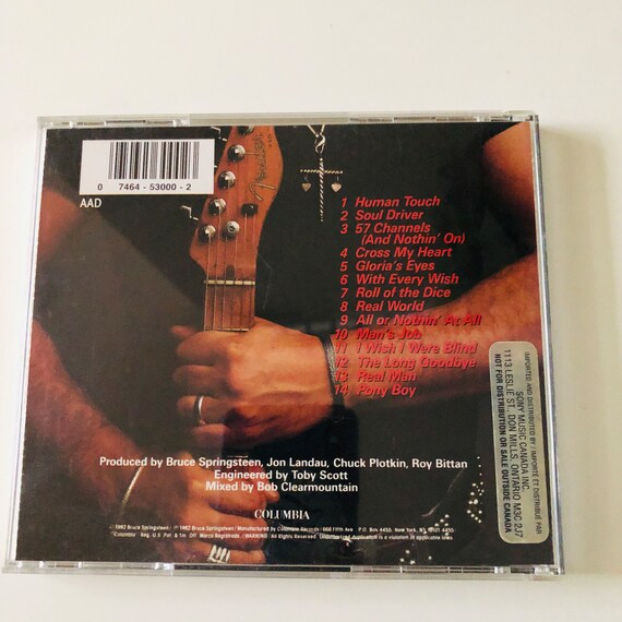 1992 BRUCE SPRINGSTEEN Human Touch CD Excellent - Etsy