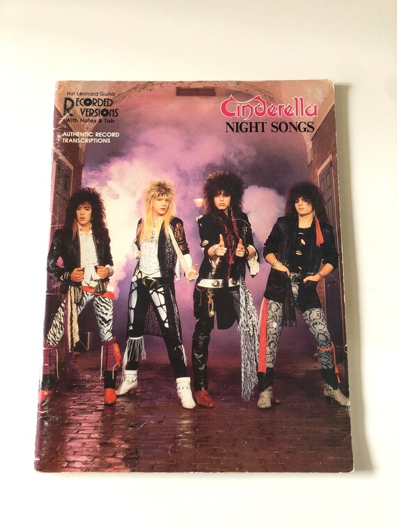 Cinderella NIGHT SONGS Songbook 1988