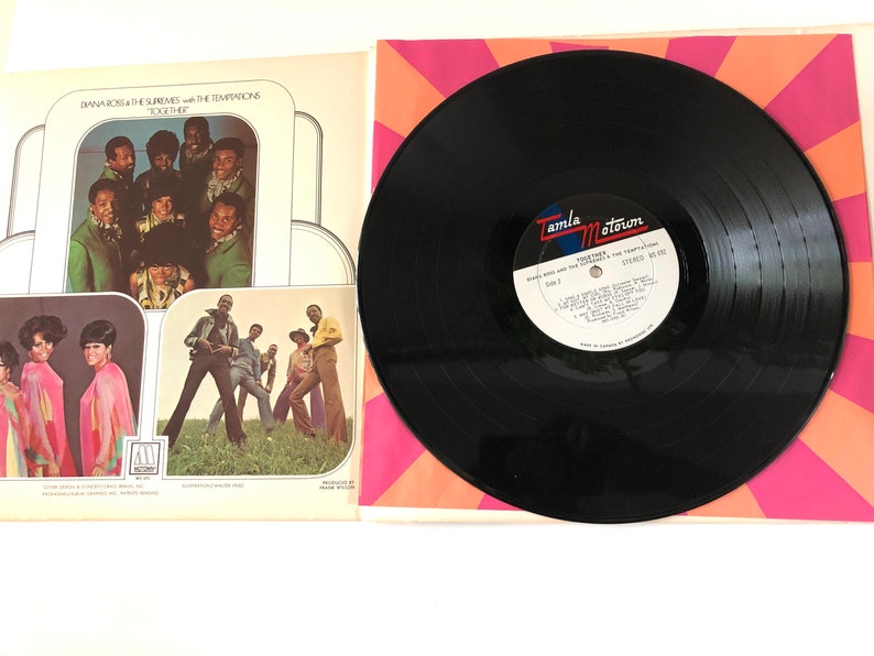 1969 DIANA ROSS & the Supremes With the Temptations Together - Etsy