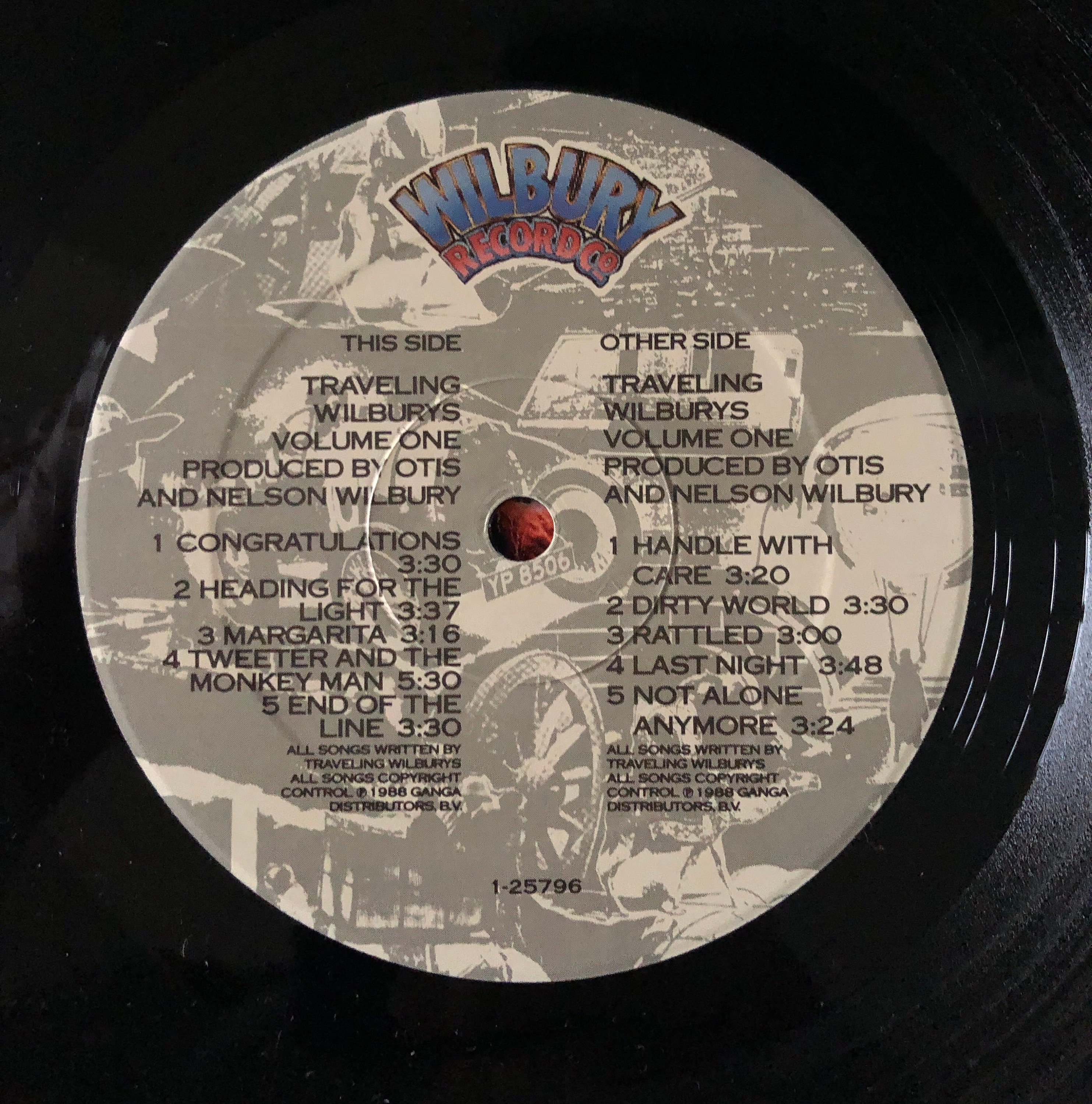 Tom Petty Traveling Wilburys Bob Dylan George Harrison Roy