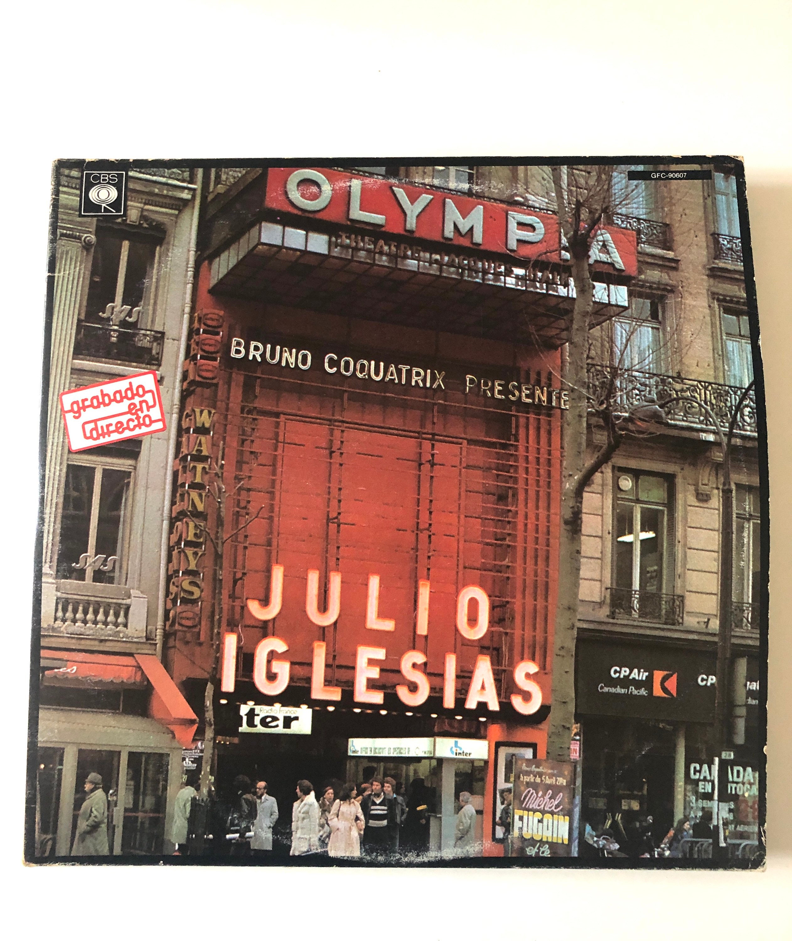 70s Julio Iglesias Double Album Olympia Vinyls Are Excellent!! - Etsy