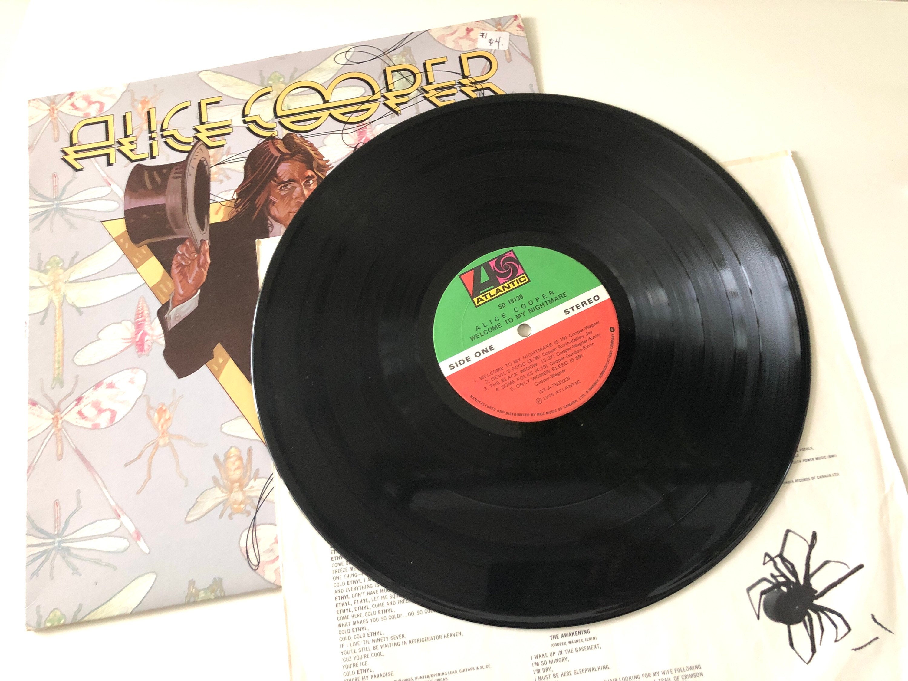 1975 ALICE COOPER to My Nightmare Rare Vinyl Excellent Etsy