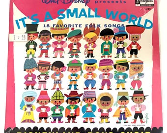 SEALED Walt Disney “It’s A Small World” Vinyl Excellent!