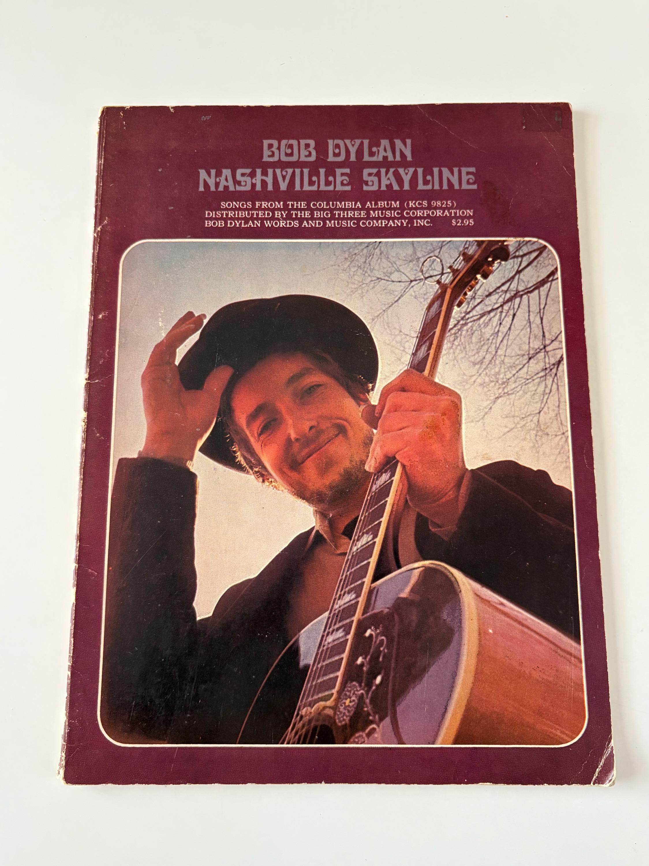 Vintage Bob Dylan Nashville Skyline 1969 Songbook - Etsy