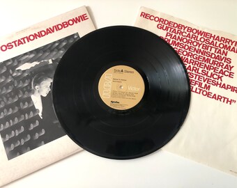 DAVID BOWIE Station to Station 1976 Vinyl Excellent! - Etsy