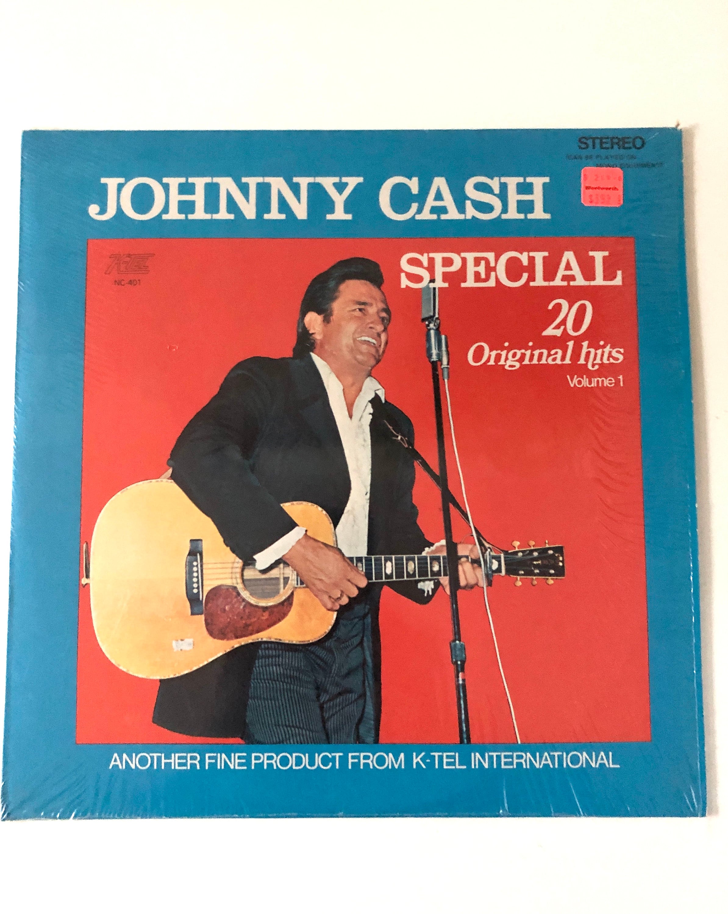 JOHNNY CASH Special 20 Original Hits Vol 1 60's Vinyl Excellent