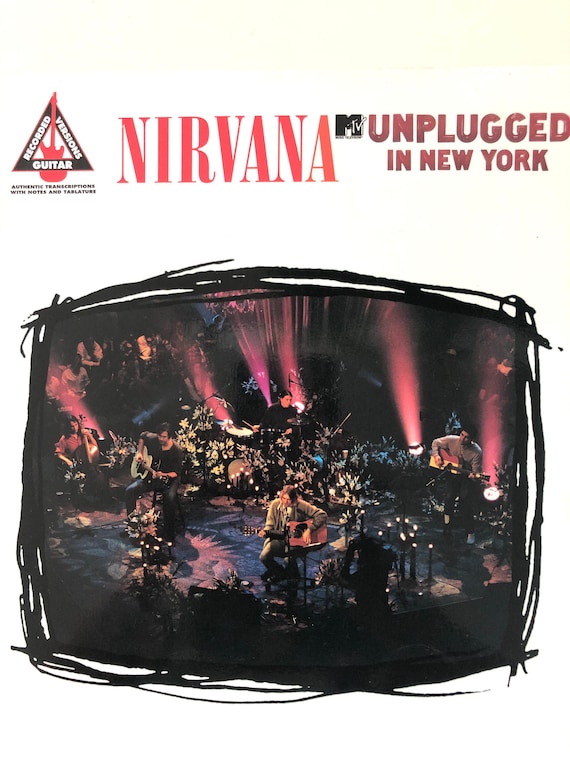 NIRVANA Unplugged in New York Songbook 1995 Hal Leonard Softcover