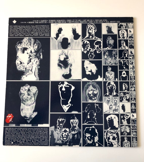 1981 THE ROLLING STONES Emotional Rescue Excellent Vinyl - Etsy