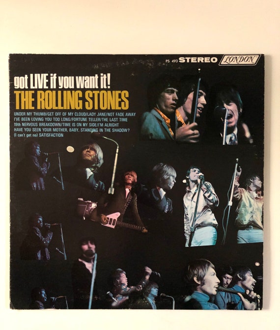 The ROLLING STONES 1966 Got Live If You Want It! London Records