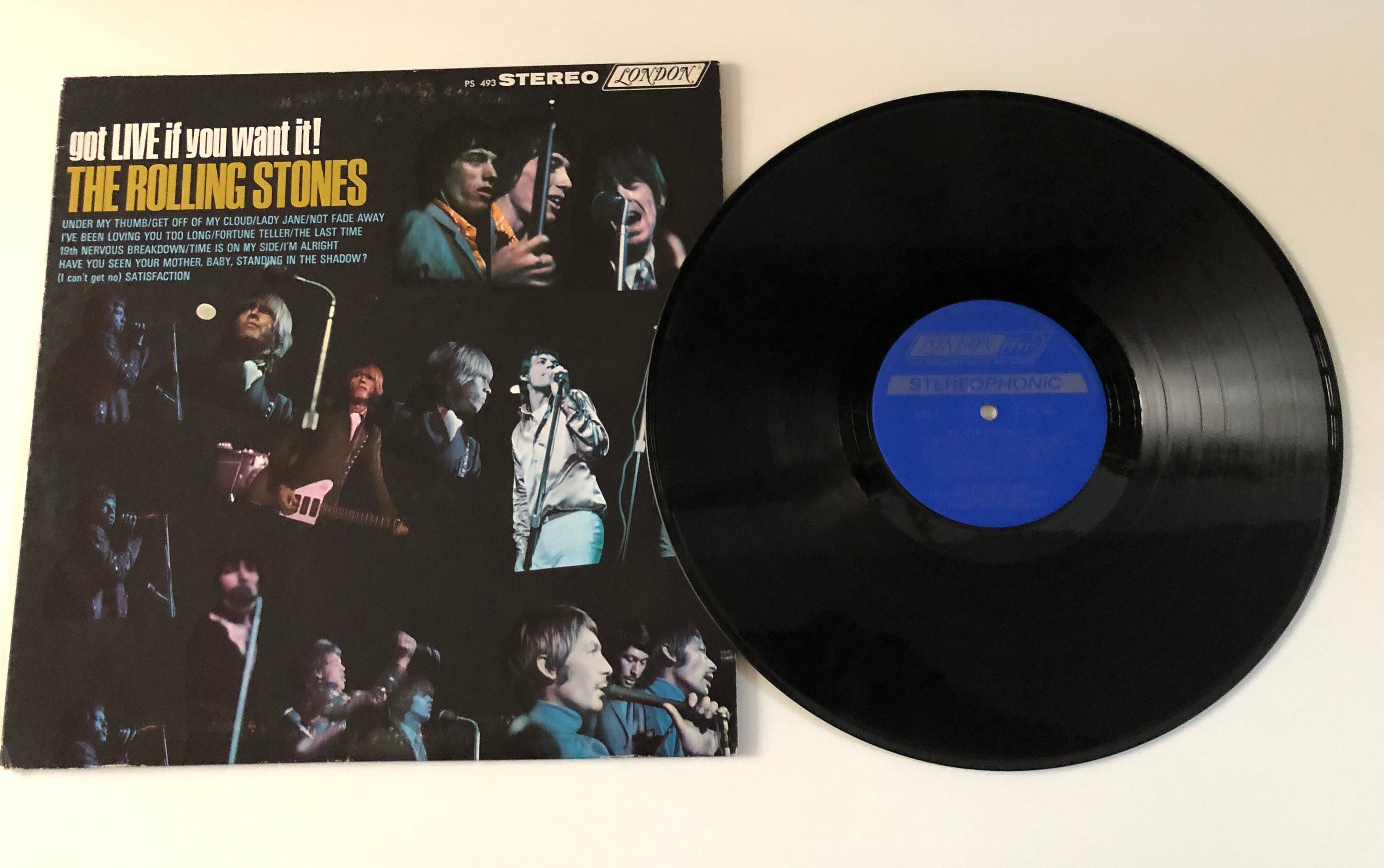 The ROLLING STONES 1966 Got Live If You Want It! London Records