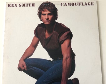 80s REX SMITH Camouflage Vinyl Excellent - Etsy