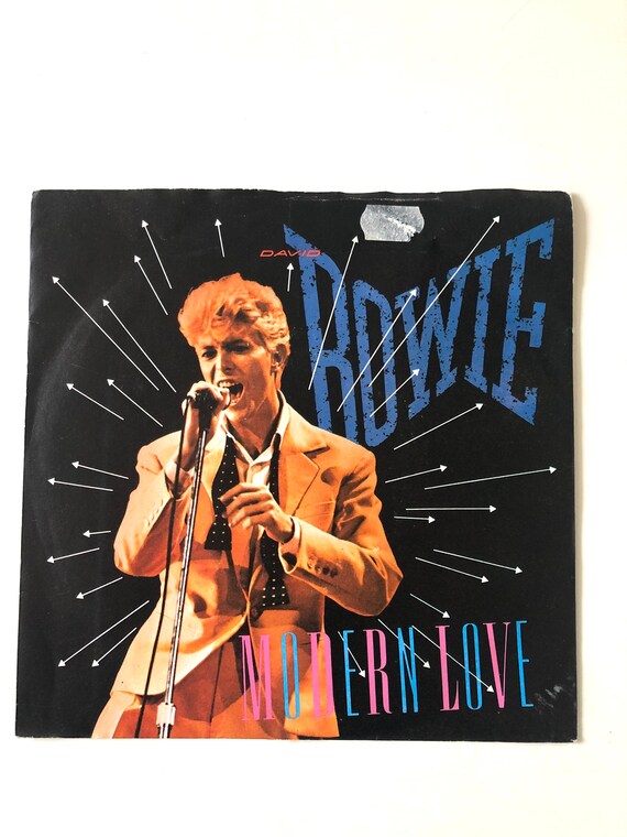 1983 BOWIE 45 Rpm Modern Love One Side LIVE Version Excellent! - Etsy