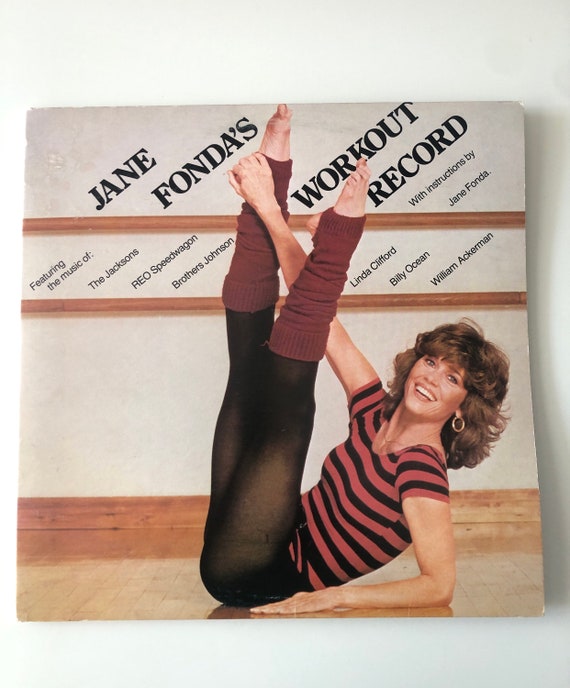 Buy JANE FONDAS Workout Record Aerobics Instructions Dble 80 s Vinyl Excellent Online in India Etsy