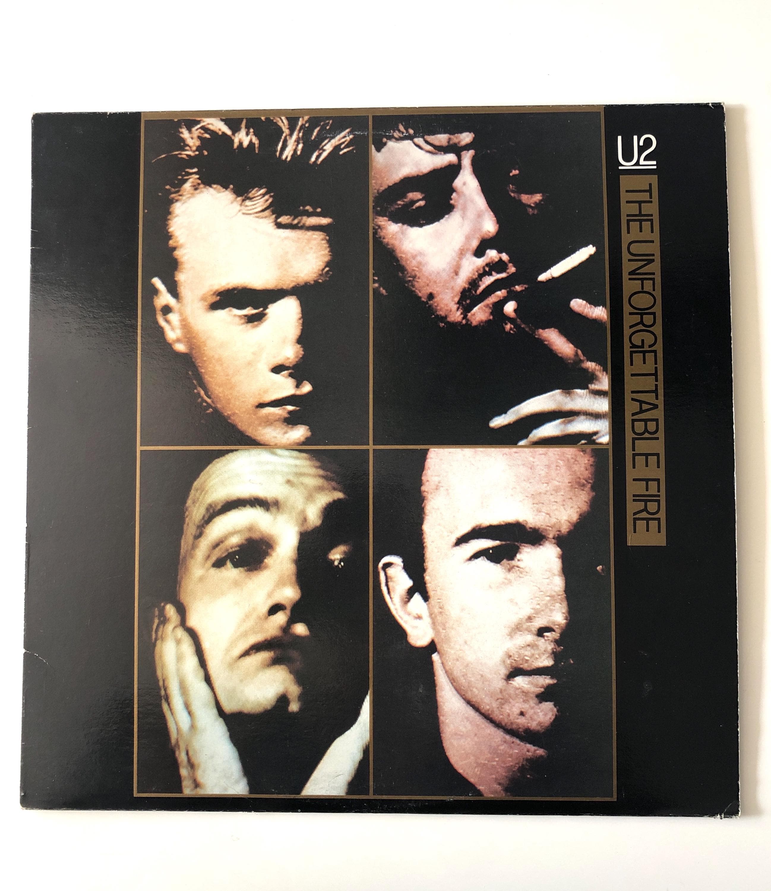 英LP U2 The Unforgettable Fire UK盤 Stereo U2 the Unforgettable Fire 12 Inch Vinyl Excellent! - Etsy
