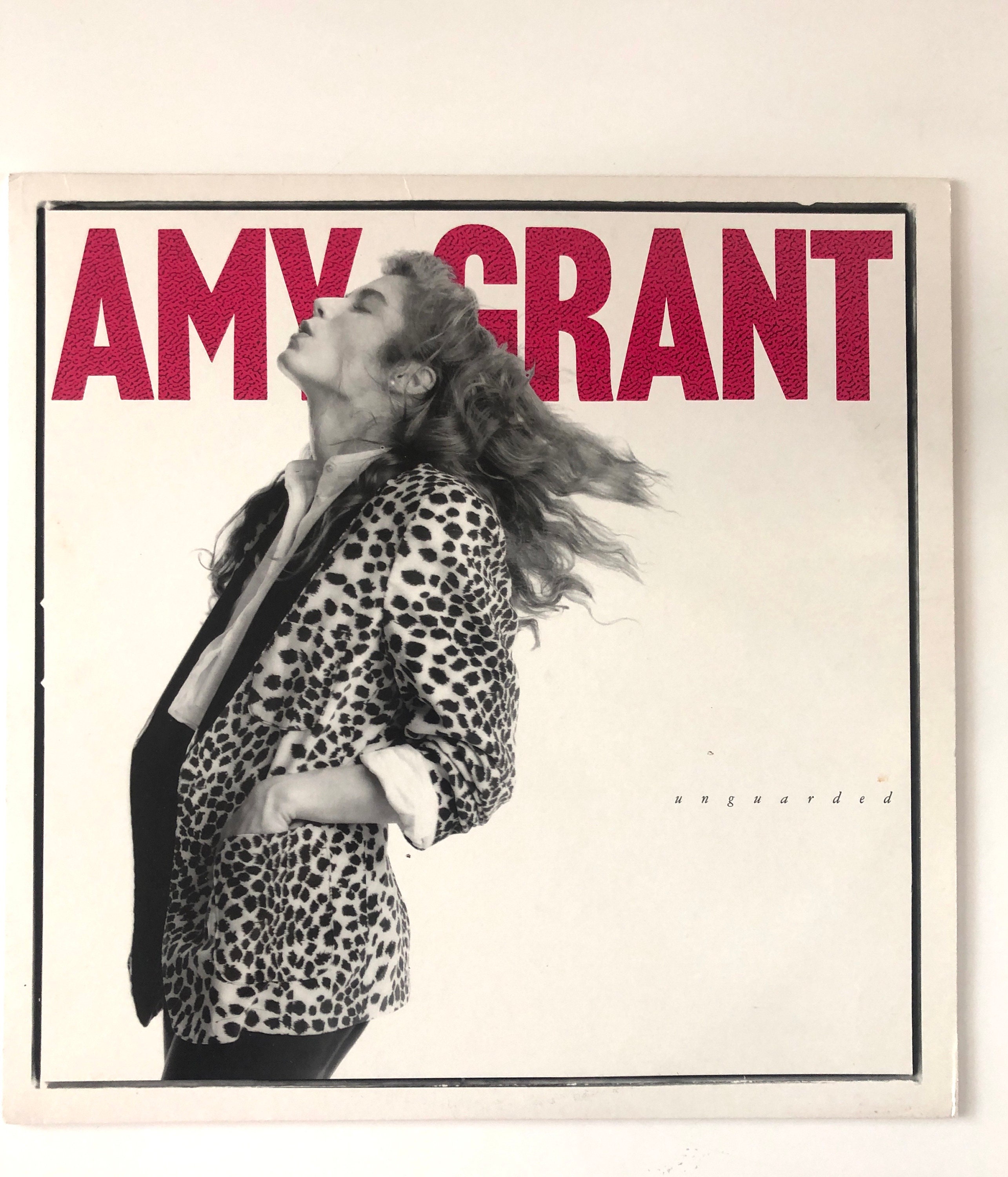AMY GRANT Unguarded 80's Vinyl Excellent! - Etsy