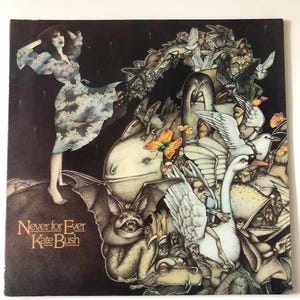 KATE BUSH Never For Ever 1980 Vinyl Excellent!