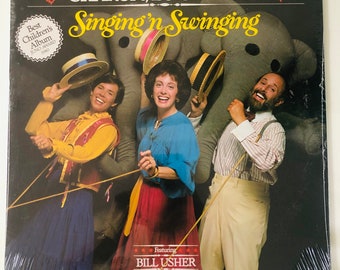 SEALED Sharon, Lois & Bram Singing ‘n Swinging 80’s Children’s Vinyl Excellent!