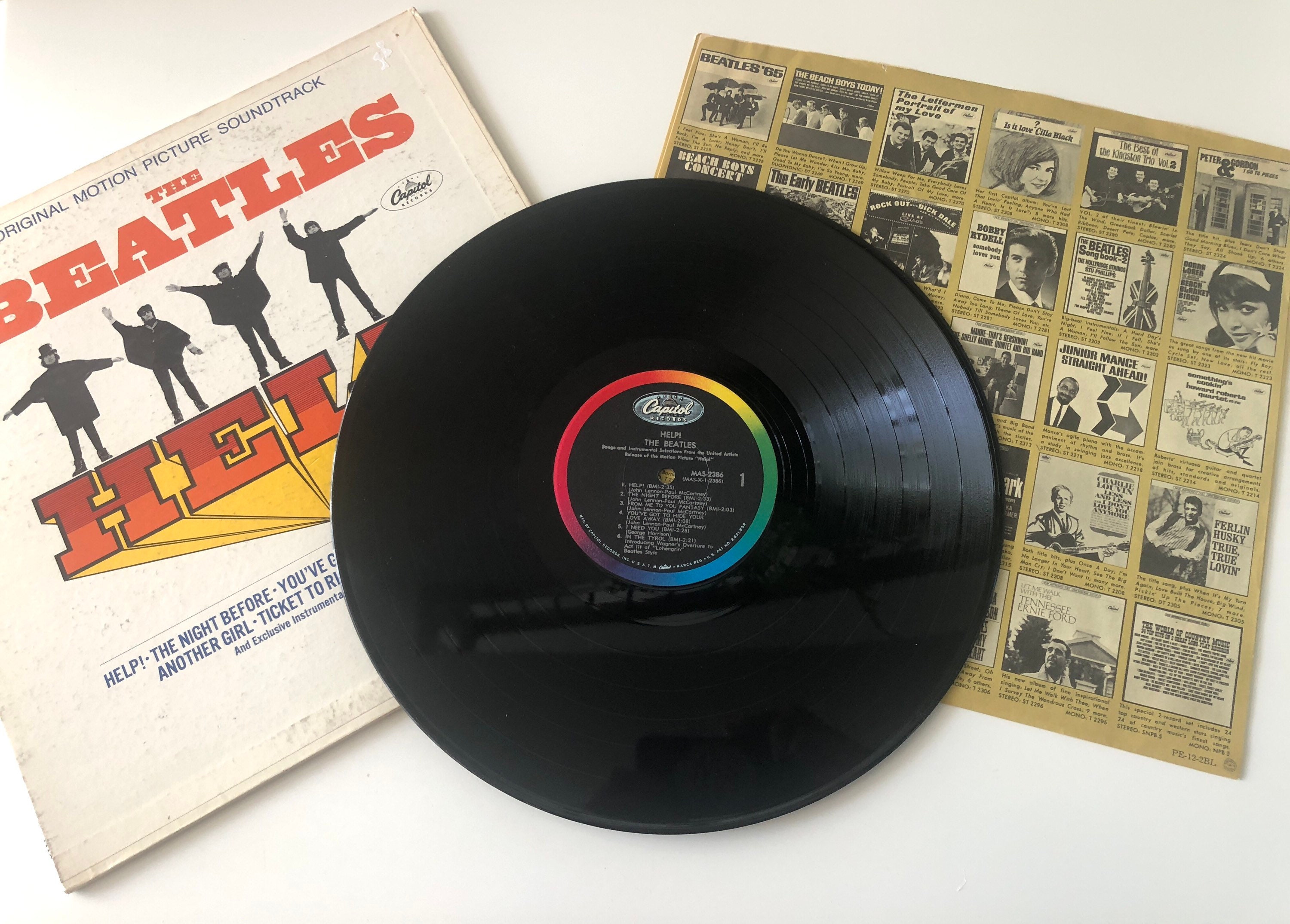 The Beatles HELP! Original Motion Picture MAS-2386