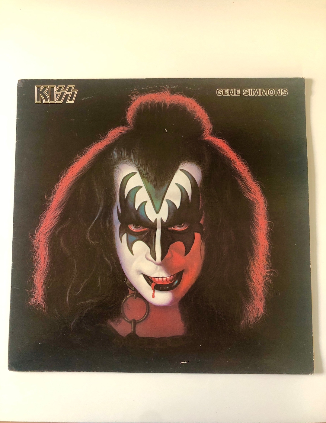 【ＬＰレコード＆パンフレット】☆ＫＩＳＳ☆「GENE SIMMONS」他 LPレコード＆パンフレット】☆KISS☆「GENE SIMMONS」他