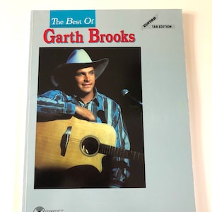 1992 The Best Of Garth Brooks Guitar/Tab Edition Songbook Broché