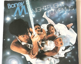 1978 Bonny M. Nightflight To Venus Vinyl Excellent! Includes Rasputin!