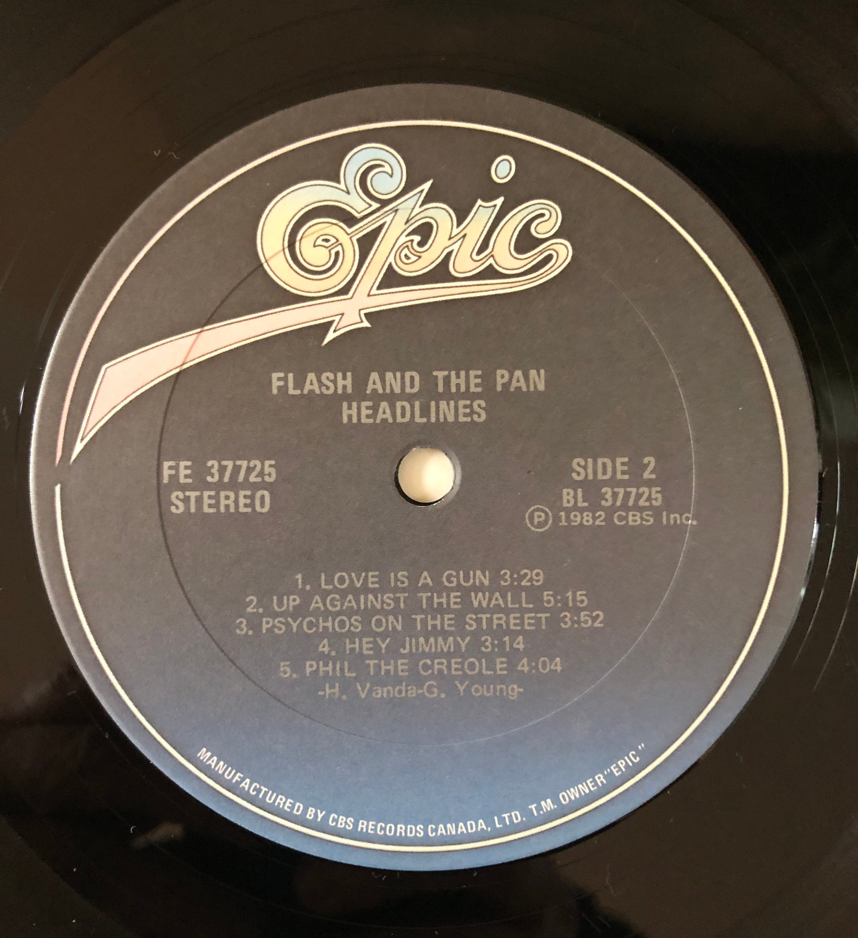 80s Flash and the Pan HEADLINES LP Excellent Condition! - Etsy