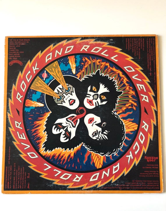 KISS 1976 Rock and Roll Over Vinyl Very Good! - Etsy