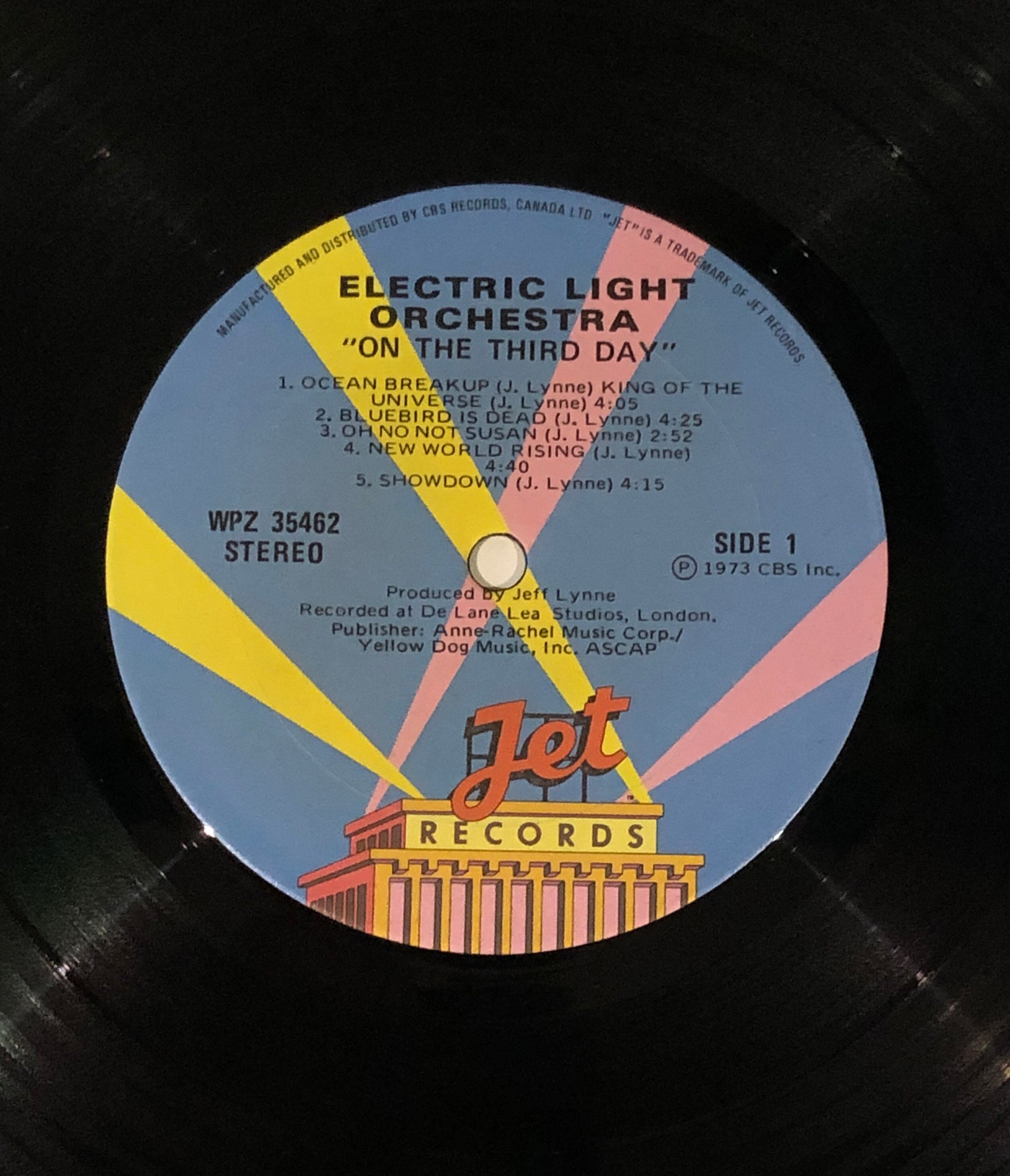 1973 Electric Light Orchestra on the Third Day ELO Vinyl Etsy