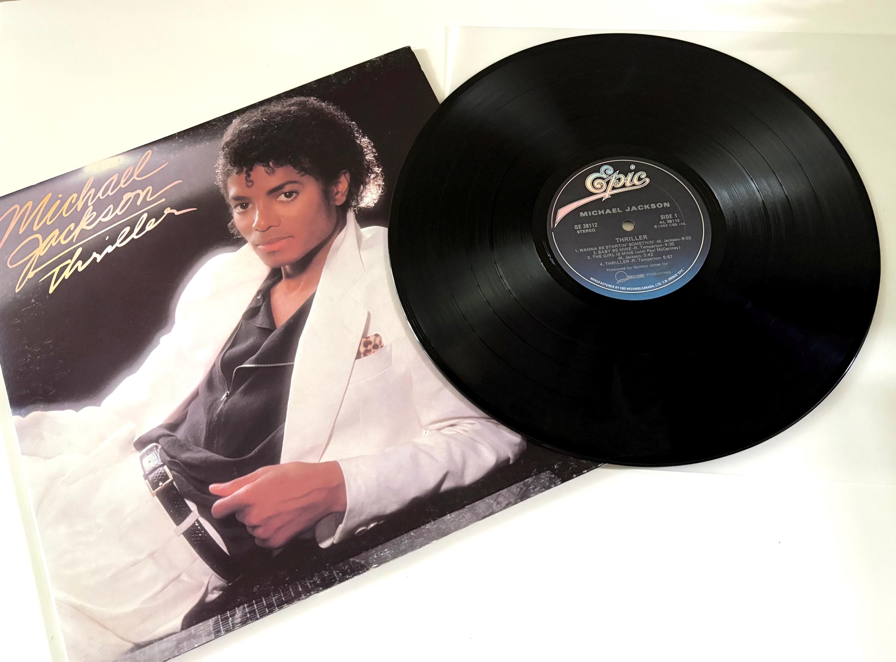 Michael Jackson THRILLER 80's Vinyl - Etsy