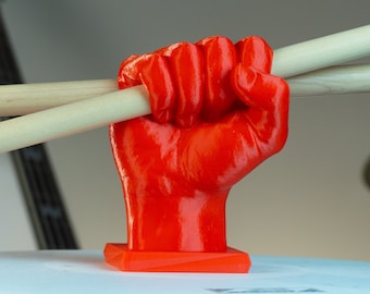 Drumstick Display "Faust" – DESIGN 2024 – Holder Drumstick holder for e.g. personalized drumsticks – 3D printing – ORIGINAL ZwingelingDesign