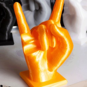 Drumstick Display Showstand Rock Hand for e.g. personalized drumsticks 3D printing image 3