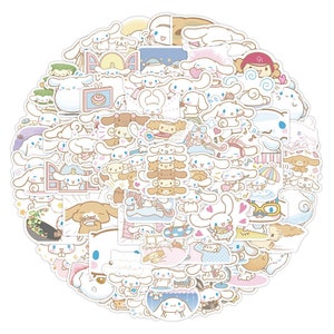 100pcs Cute KT Sticker Toys for Girls Kawaii Stickers Cute Sticker Pack  Cartoon Stickers Notebook Laptop Skin Decoration Sticker