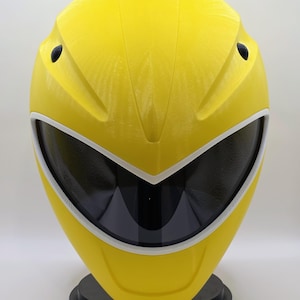 Power Rangers Dino Thunder Yello2 Ranger Helmet Wearable Assembled Ptera Zord Sentai Kira Ford Gift for Him Her Collector&#39;s Item Christmas