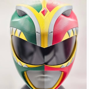 Red Dragon or Green Ranger Helmet Bat in the Sun Mighty Morphin Power Rangers Sentai Cosplay Tyrannosaur Dragonzord Collector&#39;s Item