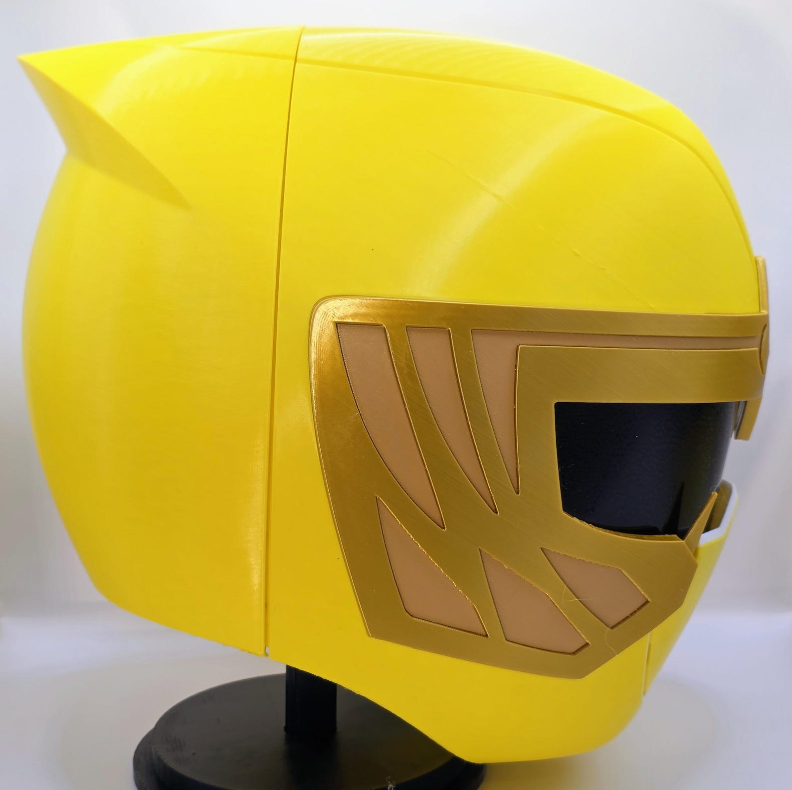 Ninja Storm Yellow Ranger Dustin Brooks Helmet Power Rangers Wearable ...