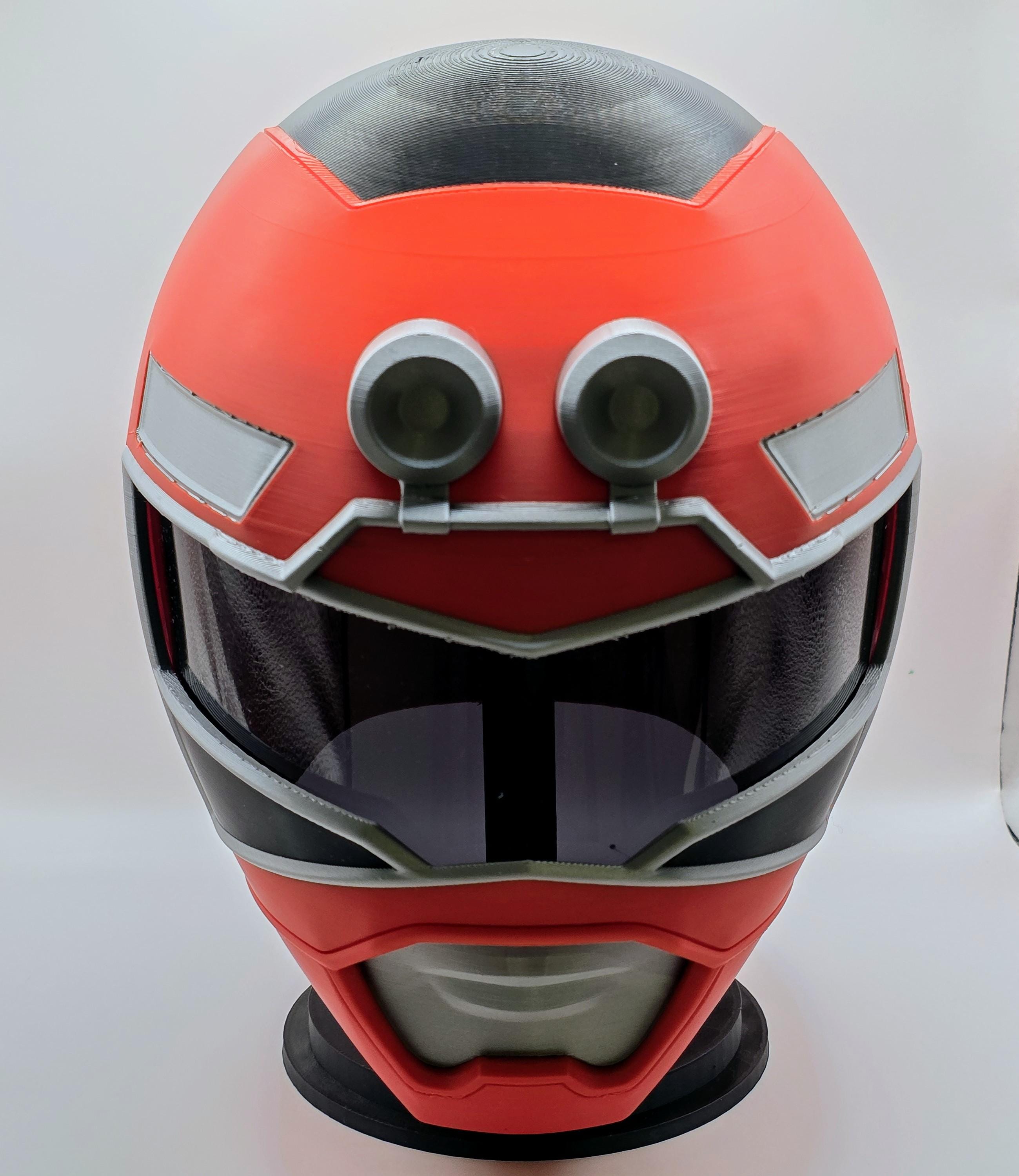 Power Rangers Turbo Red Ranger Helmet MMPR Wearable Sentai Jason