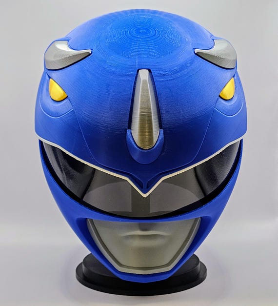 Blue Ranger Helmet Mighty Morphin Power Rangers MMPR Wearable