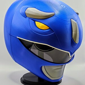 Blue Ranger Helmet Mighty Morphin Power Rangers MMPR Wearable ...