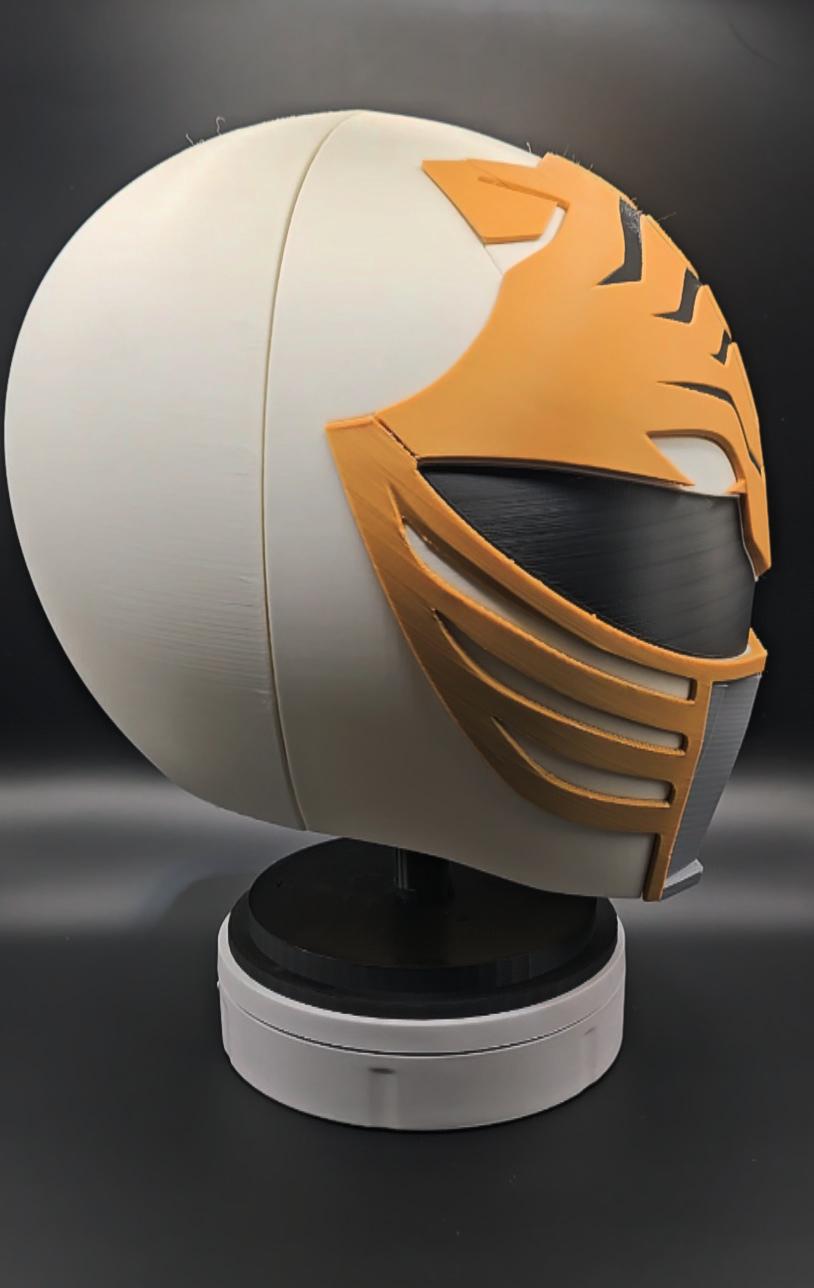 ホワイトレンジャーヘルメット マイティ・モーフィン パワーレンジャー