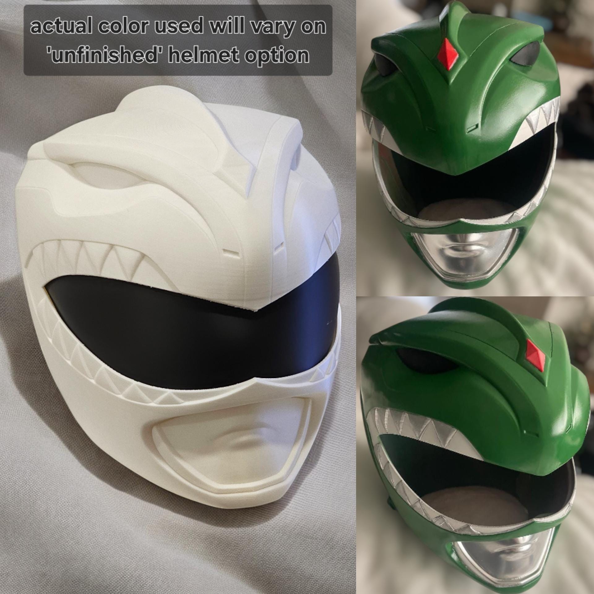 グリーンレンジャーヘルメット V2 マイティ・モーフィン パワー