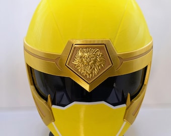 Ninja Storm Gelb Ranger Dustin Brooks Helm Power Rangers tragbar MMPR Sentai Sammlerstück Comic Con