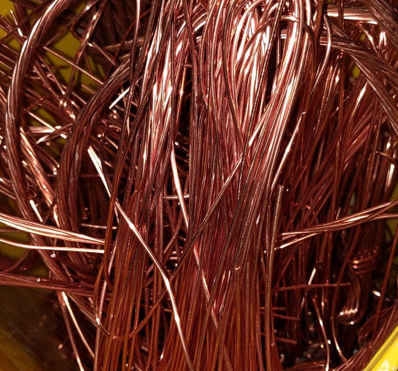 1 Pound Bare Bright Copper Recovered Materials Recycled Copper Etsy