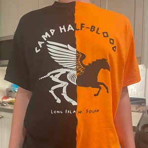 Camiseta Camp Half Blood (a estrenar) de segunda mano por 14 EUR