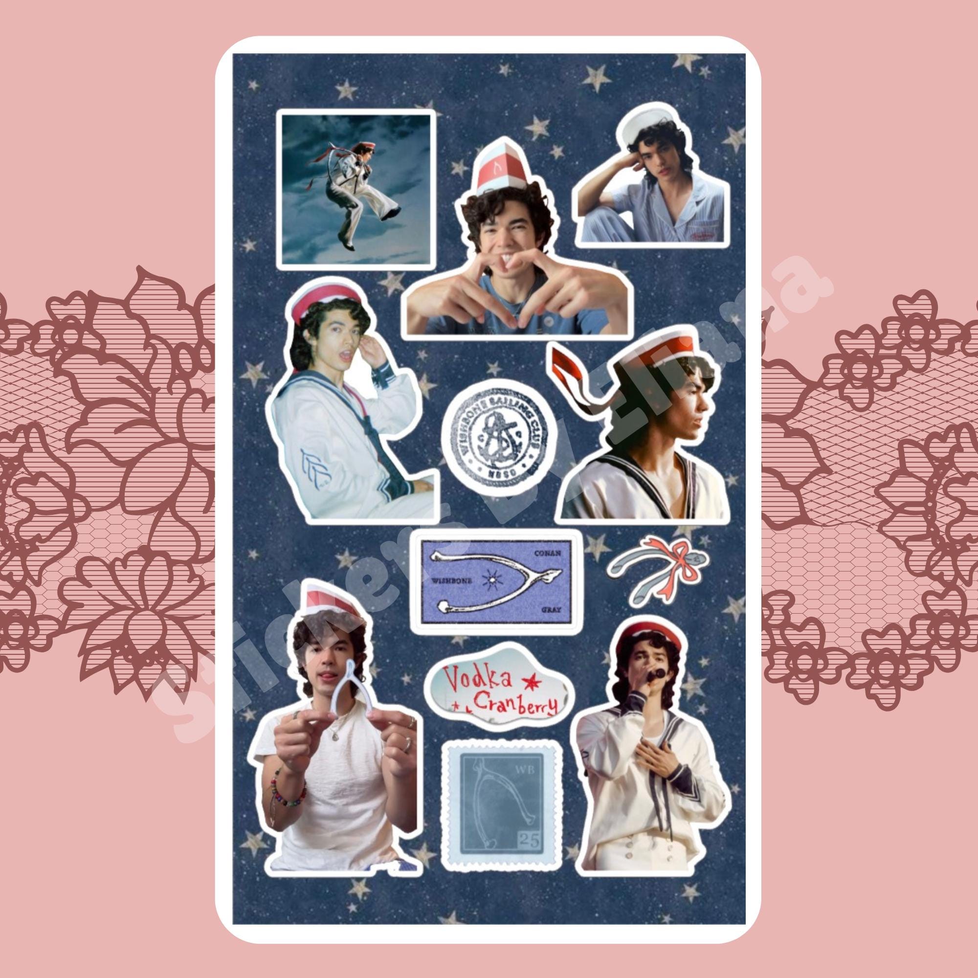 Conan Gray Sticker Sheet | 4 X 6.8 Inches | 12 Stickers Included - Etsy
