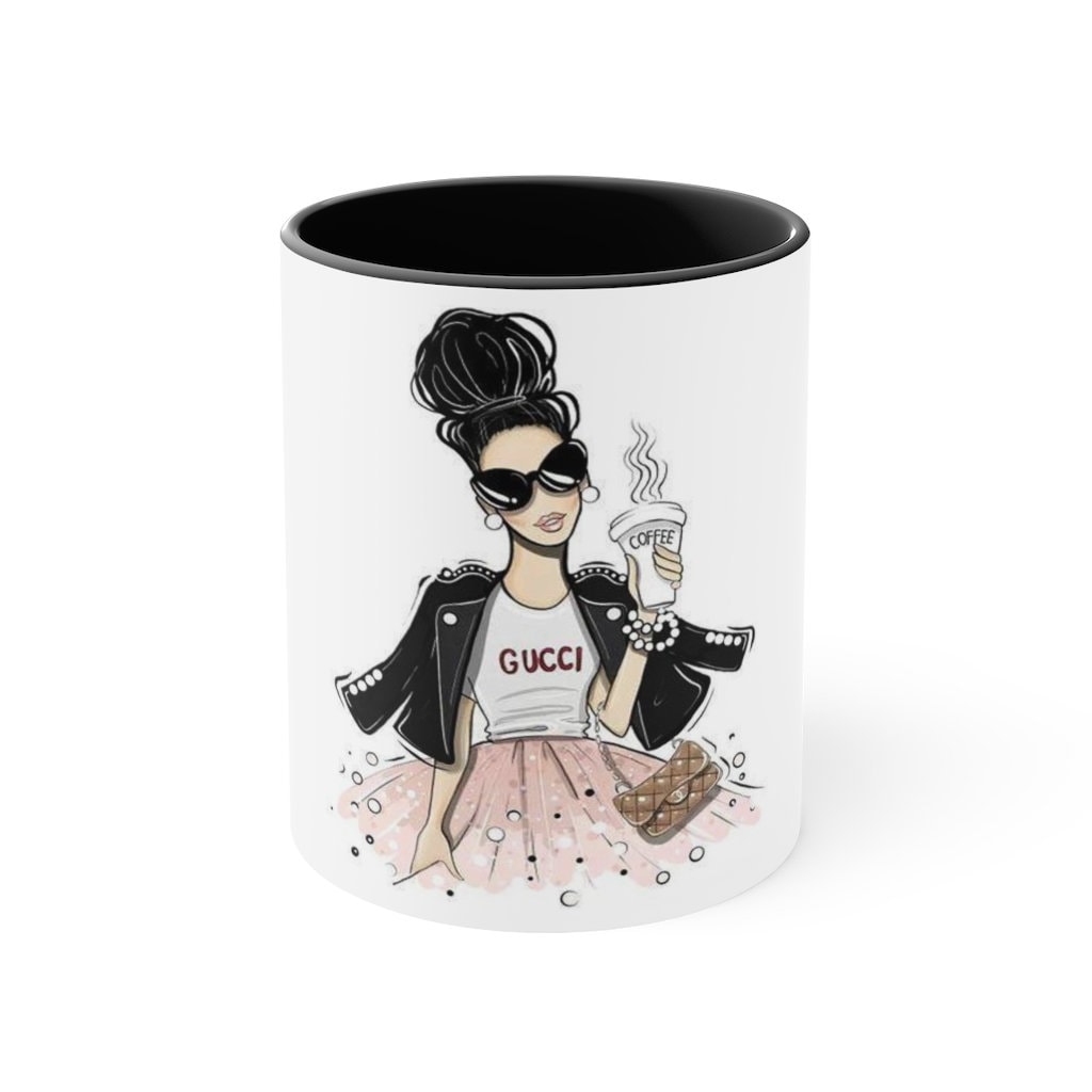 Louis Vuitton Lips Fashion Coffee Mug