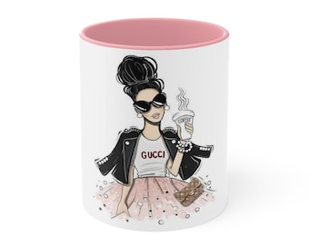 Fashion Gal Accent Mug