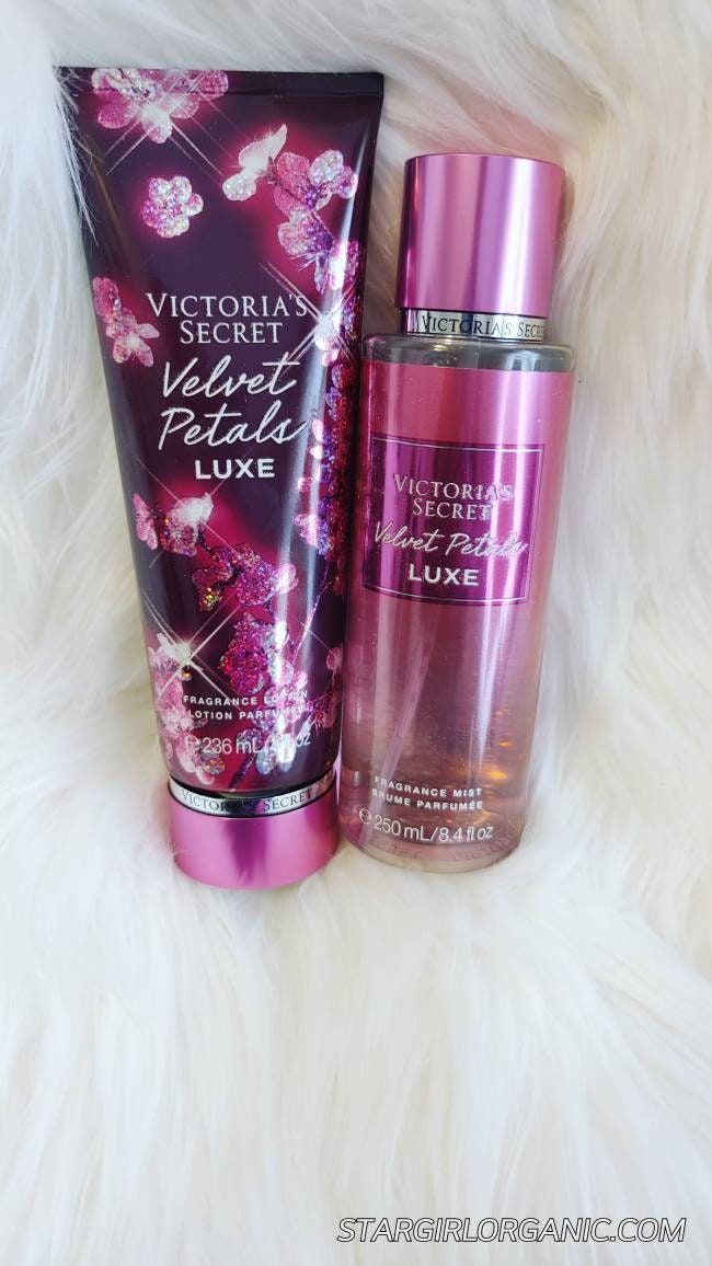 Victoria's Secret Velvet Petals Luxe Fragrance Mist and Body Lotion Sets