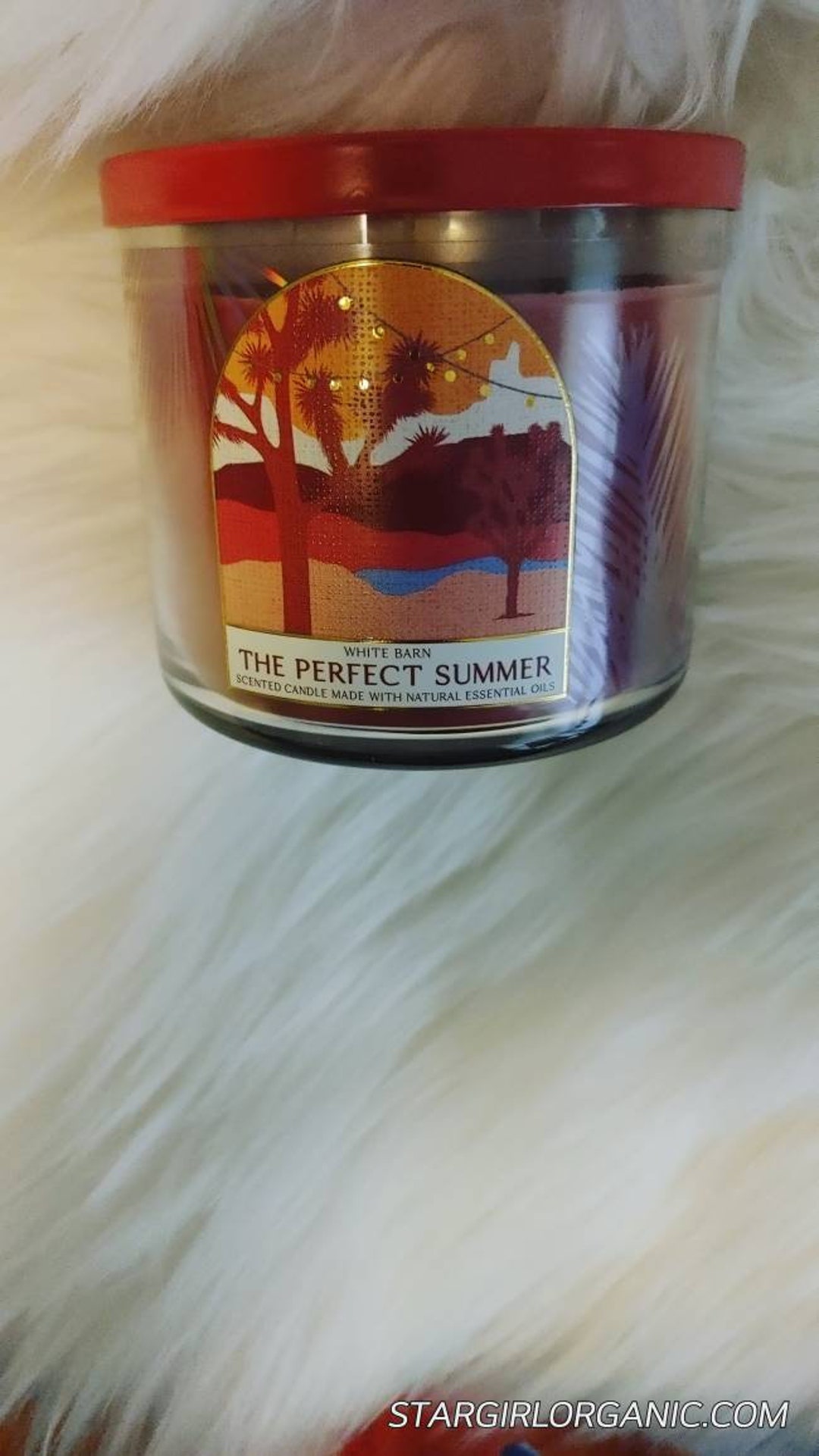 Bath & Body Works White Barn Fiji White Sands 3wick Scented Candle Made With Natural Essential