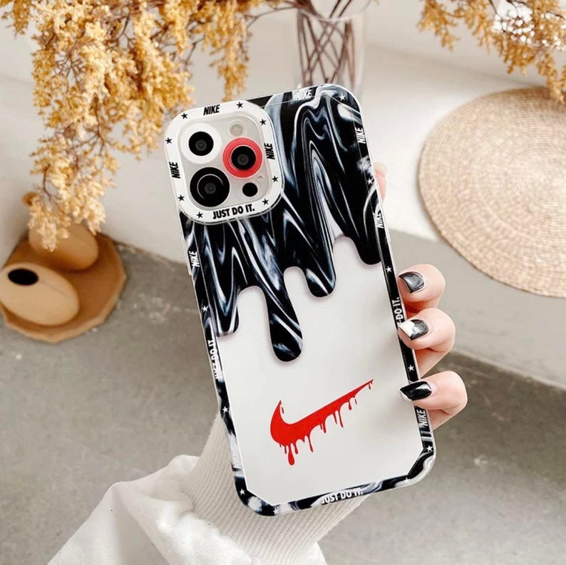 Authentic Shockproof Nike Case For Iphone 13 12 11 Pro Max X XR Xs Max 7 8 PLUS 