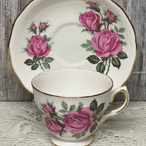Vintage Tea Cup & Saucer Royal Vale